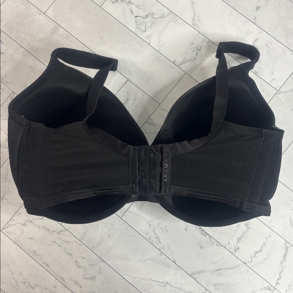 NWOT Cacique Lane Bryant Womans Full Coverage Bra Black Smooth UNDERWIRE 38H - Picture 4 of 9